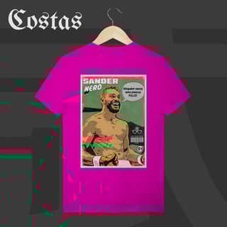 Nome do produto Camiseta T-Shirt - Ninguém vence uma pessoa feliz | Arte nas costas