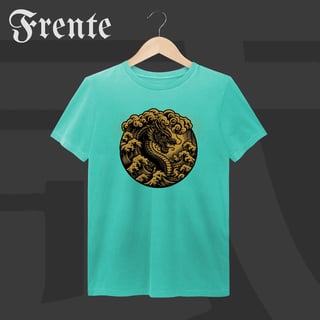 Nome do produto Camiseta Estonada - Sea Dragon | Arte no peito