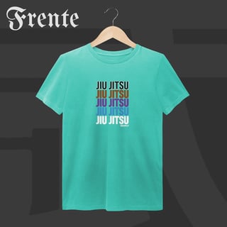 Nome do produto Camiseta Estonada - Jiu-Jitsu Ranks | Arte no peito