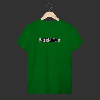 Nome do produto Camiseta T-Shirt - Arte suave faixa branca