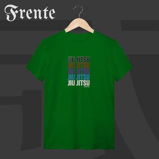 Nome do produto Camiseta T-Shirt - Jiu-Jitsu Ranks | Arte no peito