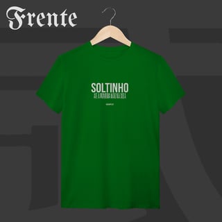 Nome do produto Camiseta T-Shirt - Soltinho | Arte no peito