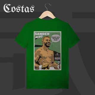Nome do produto Camiseta T-Shirt - Ninguém vence uma pessoa feliz | Arte nas costas