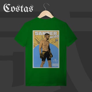 Nome do produto Camiseta T-Shirt - Sander Nerd | Arte nas costas