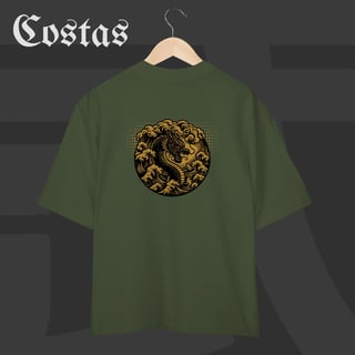 Nome do produto Camiseta Oversized - Sea Dragon | Arte nas costas