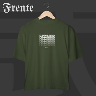 Nome do produto Camiseta Oversized - Passador | Arte no peito