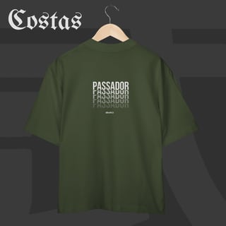 Nome do produto Camiseta Oversized - Passador | Arte nas costas