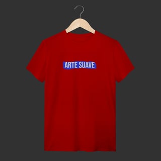 Nome do produto Camiseta T-Shirt - Arte suave faixa azul