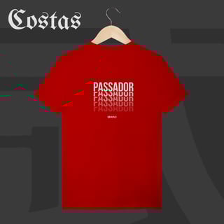 Nome do produto Camiseta T-Shirt - Passador | Arte nas costas