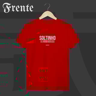 Nome do produto Camiseta T-Shirt - Soltinho | Arte no peito