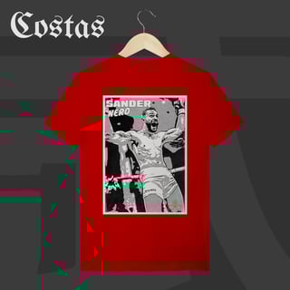 Nome do produto Camiseta T-shirt - Sander Nerd | Arte nas costas