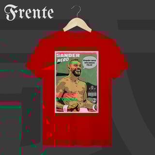 Nome do produto Camiseta T-shirt - Ninguém vence uma pessoa feliz | Arte no peito