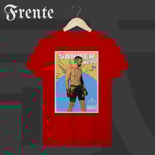 Nome do produto Camiseta T-Shirt - Sander Nerd | Arte no peito