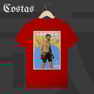 Nome do produto Camiseta T-Shirt - Sander Nerd | Arte nas costas