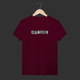 Nome do produto Camiseta T-Shirt - Arte suave faixa branca
