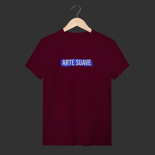 Nome do produto Camiseta T-Shirt - Arte suave faixa azul