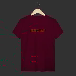 Nome do produto Camiseta T-Shirt - Arte suave faixa preta