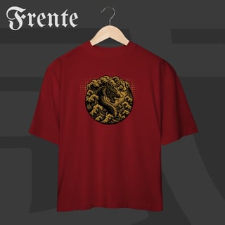 Nome do produto Camiseta Oversized - Sea Dragon | Arte no peito
