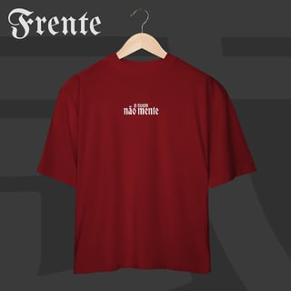 Nome do produto Camiseta Oversized - TRG O suor não mente | Arte no peito