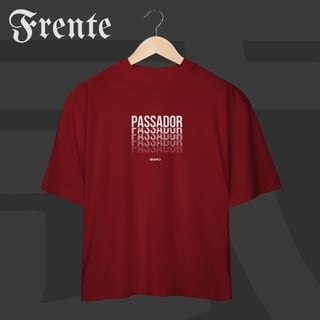 Nome do produto Camiseta Oversized - Passador | Arte no peito
