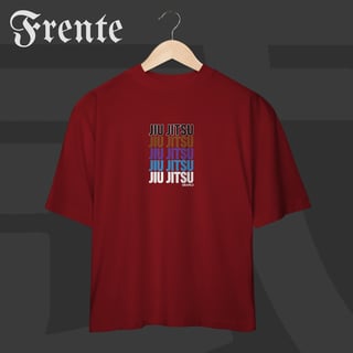 Nome do produto Camiseta Oversized - Jiu-Jitsu Ranks | Arte no peito