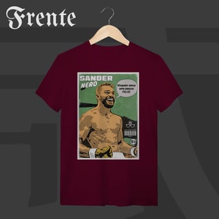 Nome do produto Camiseta T-shirt - Ninguém vence uma pessoa feliz | Arte no peito