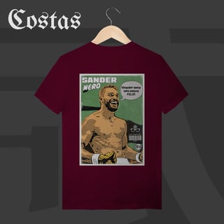 Nome do produto Camiseta T-Shirt - Ninguém vence uma pessoa feliz | Arte nas costas