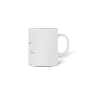 Nome do produto Caneca Branca - Viva de Renda