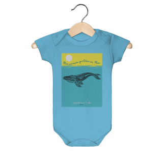 Nome do produto BALEIA JUBARTE - BODY INFANTIL