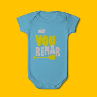 Nome do produto HOJE NÃO POSSO VOU REMAR - INFANTIL