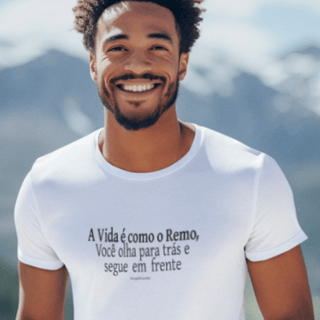 Nome do produto  A VIDA É COMO O REMO