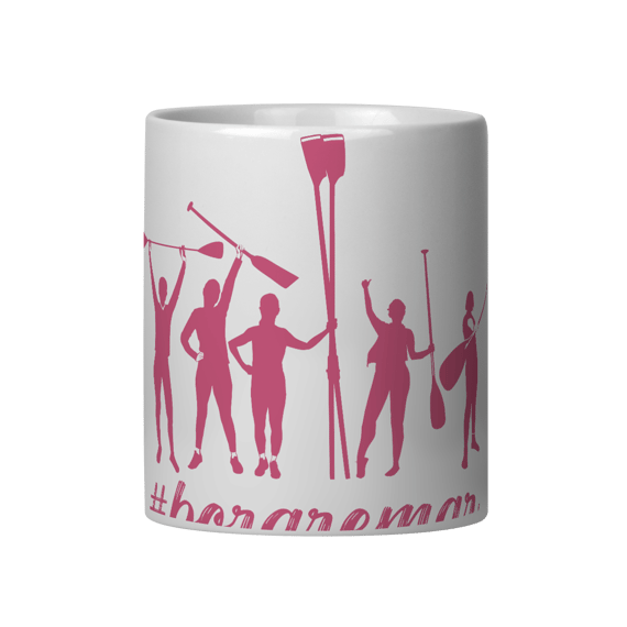 MULHERES QUE REMAM BORAREMAR - CANECA