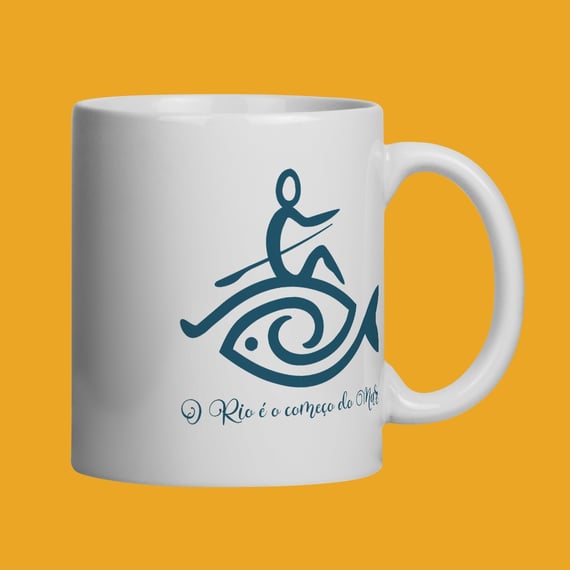 O RIO É O COMEÇO DO MAR - CANECA