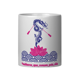 REMADORAS ROSAS - CANECA