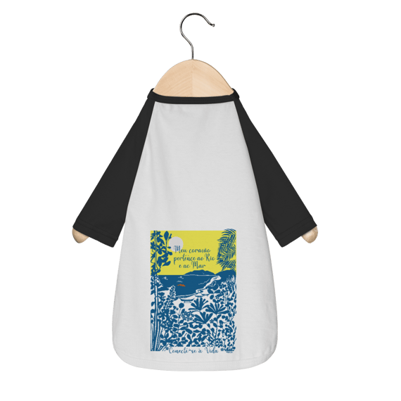 MEU RIO MEU MAR- CAMISA PET DOG