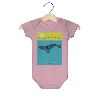 Nome do produto BALEIA JUBARTE - BODY INFANTIL