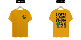 Nome do produto Camiseta modelo Quality estampa frente e costas ALIEN SKATER streetwear urbanwear masculino