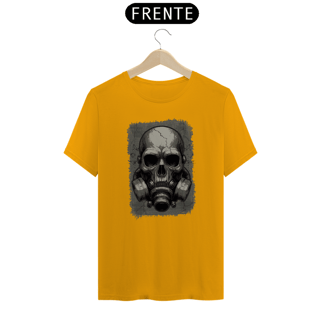 Nome do produto Camiseta modelo Quality estampa frente MASCARA DE GÁS streetwear urbanwear masculino