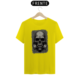 Nome do produto Camiseta modelo Quality estampa frente MASCARA DE GÁS streetwear urbanwear masculino
