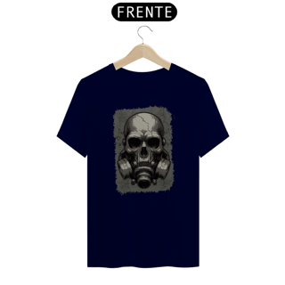 Nome do produto Camiseta modelo Quality estampa frente MASCARA DE GÁS streetwear urbanwear masculino