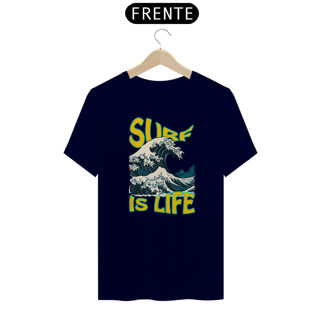 Nome do produto Camiseta modelo Quality estampa frente VIDA SURFISTA streetwear urbanwear masculino