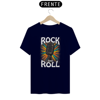 Nome do produto Camiseta modelo Quality estampa frente ROCK AND ROLL urbanwear streetwear masculino