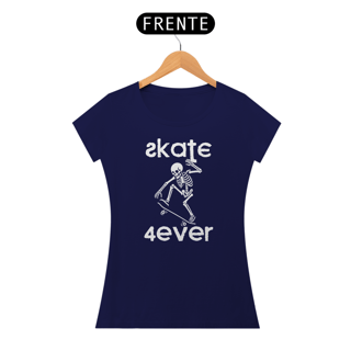Nome do produto Babylook modelo Long Classic estampa frente SKATE 4EVER streetwear urbanwear feminino