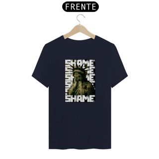 Nome do produto Camiseta modelo Prime estampa frente VERGONHA LIBERAL streetwear urbanwear unisex
