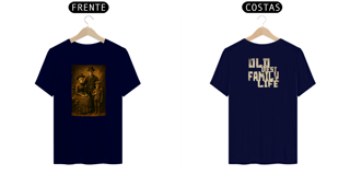 Nome do produto Camiseta modelo Quality estampa frente e costas VELHO OESTE streetwear urbanwear masculino