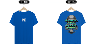 Nome do produto Camiseta modelo Quality estampa frente e costas NOXTRA MASCARA streetwear urbanwear masculino