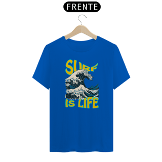 Nome do produto Camiseta modelo Quality estampa frente VIDA SURFISTA streetwear urbanwear masculino