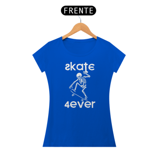 Nome do produto Babylook modelo Long Classic estampa frente SKATE 4EVER streetwear urbanwear feminino