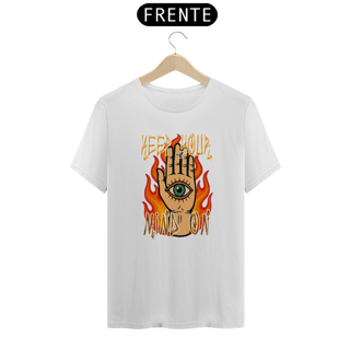 Nome do produto Camiseta modelo Quality estampa frente MIND ON streetwear urbanwear masculino