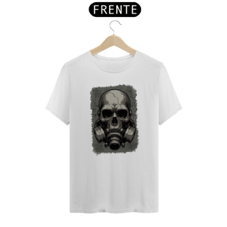 Nome do produto Camiseta modelo Quality estampa frente MASCARA DE GÁS streetwear urbanwear masculino